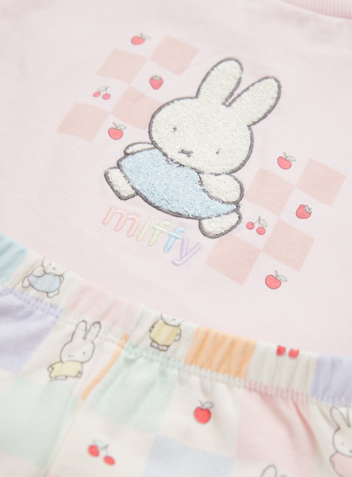 Pink Miffy Print T-Shirt & Shorts Set 3-6 months - Image 2 thumbnail
